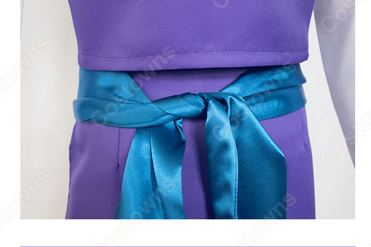 NARUTO -ナルト- 山中いの コスプレ衣装(トップス、スカート、ベルト、付け袖)-7