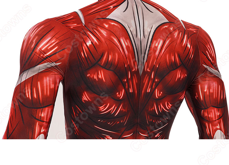 進撃の巨人 全身タイツ 筋肉タイツ コスプレ衣装-7