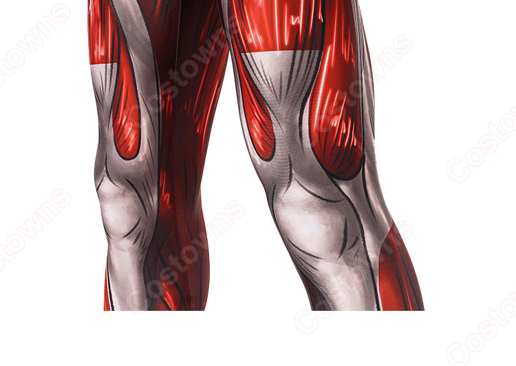 進撃の巨人 全身タイツ 筋肉タイツ コスプレ衣装-9