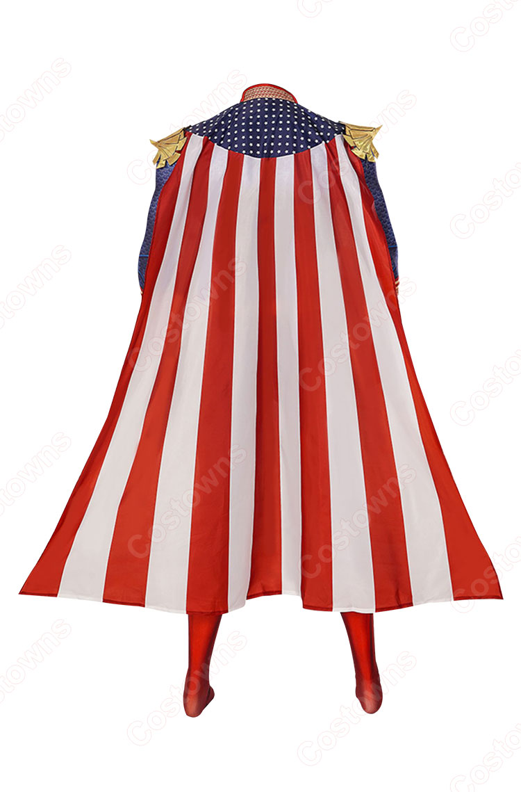 ザ・ボーイズ ホームランダー コスプレ衣装 スーパーヒーロー ジョン 全身タイツ ハロウィン衣装 仮装 変装-3