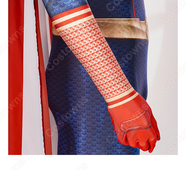 ザ・ボーイズ ホームランダー コスプレ衣装 スーパーヒーロー ジョン 全身タイツ ハロウィン衣装 仮装 変装-10