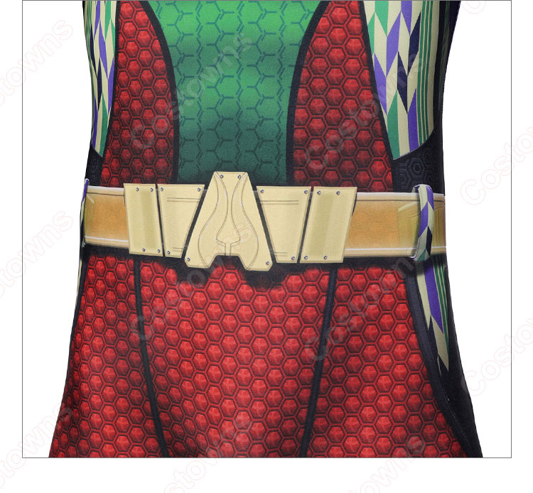 ザ・ボーイズ Aトレイン コスプレ衣装 レジー・フランクリン 全身タイツ ハロウィン衣装 仮装 変装-11