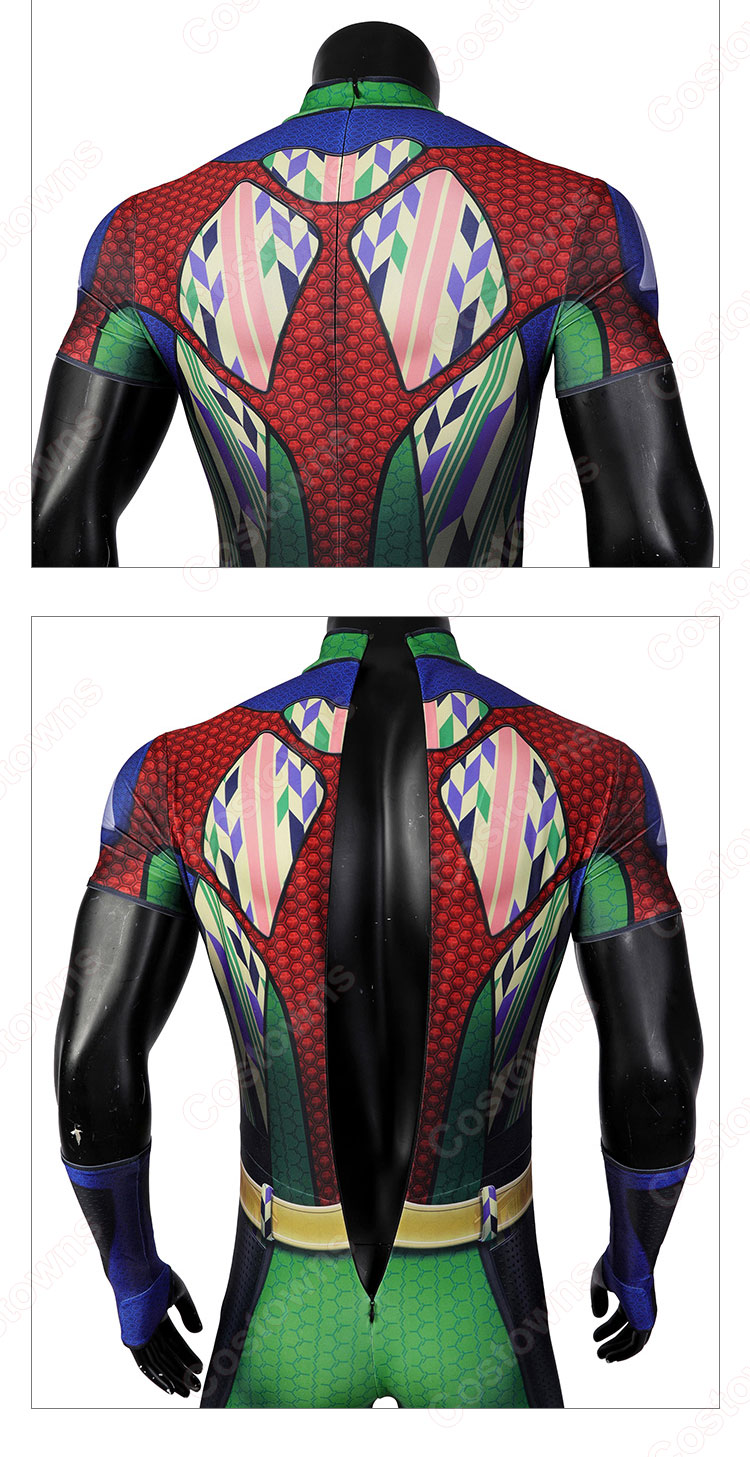 ザ・ボーイズ Aトレイン コスプレ衣装 レジー・フランクリン 全身タイツ ハロウィン衣装 仮装 変装-10