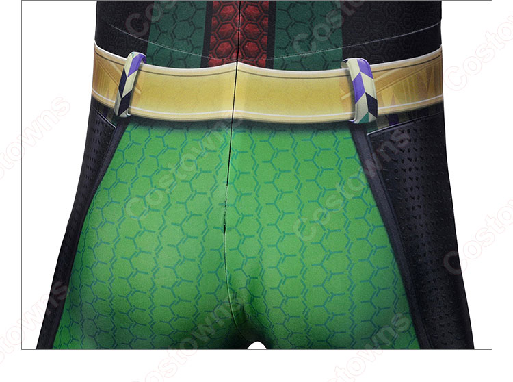 ザ・ボーイズ Aトレイン コスプレ衣装 レジー・フランクリン 全身タイツ ハロウィン衣装 仮装 変装-12