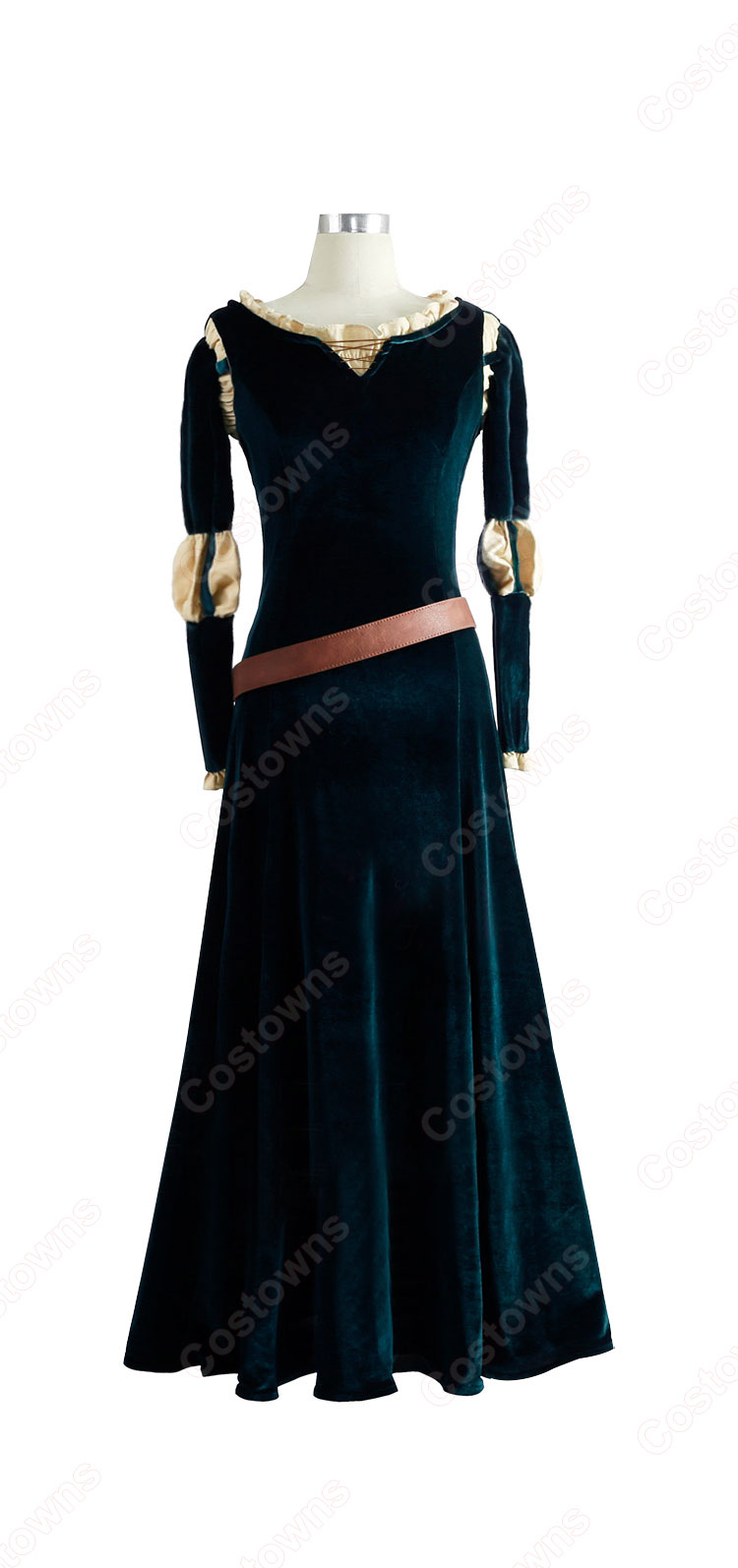 ディズニー メリダ王女 コスプレ衣装 『メリダとおそろしの森』 ダンブロッホ王国 ディズニープリンセス cosplay 仮装 変装-1