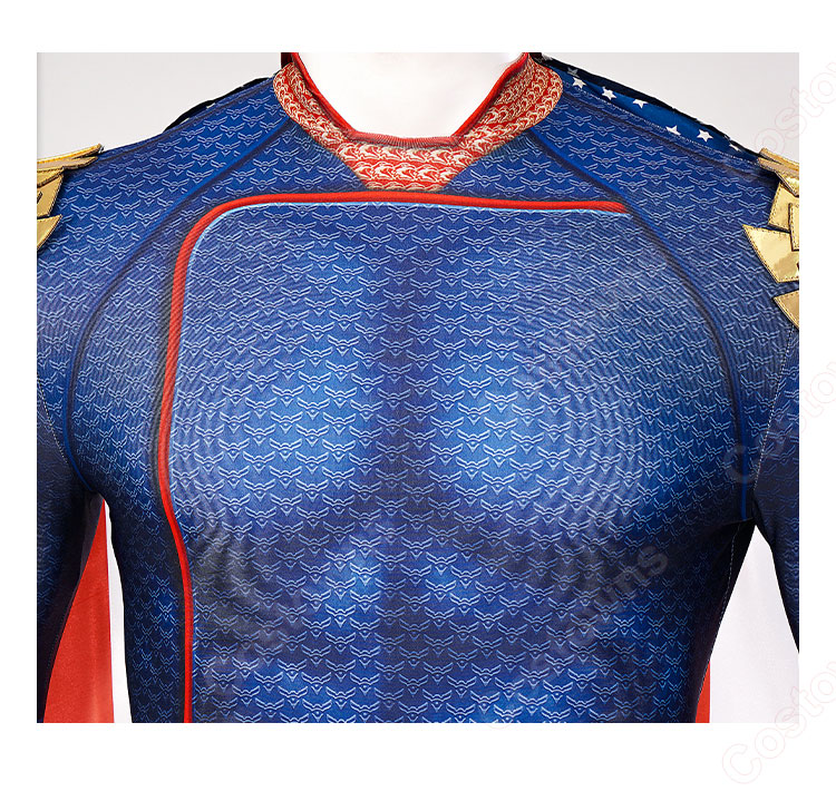 ザ・ボーイズ ホームランダー コスプレ衣装 スーパーヒーロー ジョン 全身タイツ ハロウィン衣装 仮装 変装-6