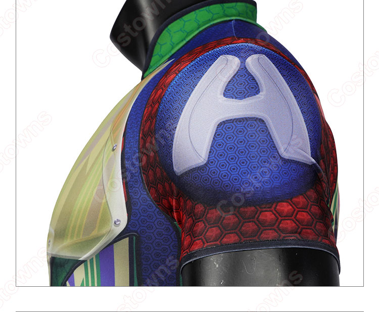 ザ・ボーイズ Aトレイン コスプレ衣装 レジー・フランクリン 全身タイツ ハロウィン衣装 仮装 変装-9