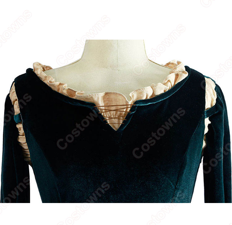 ディズニー メリダ王女 コスプレ衣装 『メリダとおそろしの森』 ダンブロッホ王国 ディズニープリンセス cosplay 仮装 変装-3