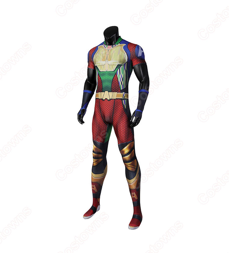 ザ・ボーイズ Aトレイン コスプレ衣装 レジー・フランクリン 全身タイツ ハロウィン衣装 仮装 変装-3