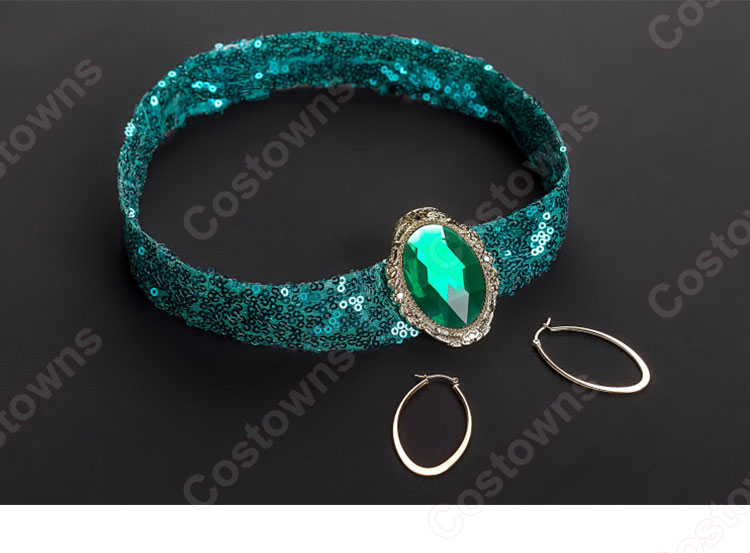 ジャスミン王女 コスプレ衣装 アニメ版 ディズニー映画 『アラジン』 コスプレ ディズニープリンセス 大人用 ハロウィン 仮装 変装-7