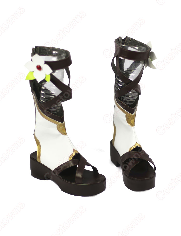 プリコネR コッコロ コスプレ靴 『プリンセスコネクト!Re:Dive』 棗こころ コスプレ シューズ/ブーツ コスプレ用 道具 男女兼用-2