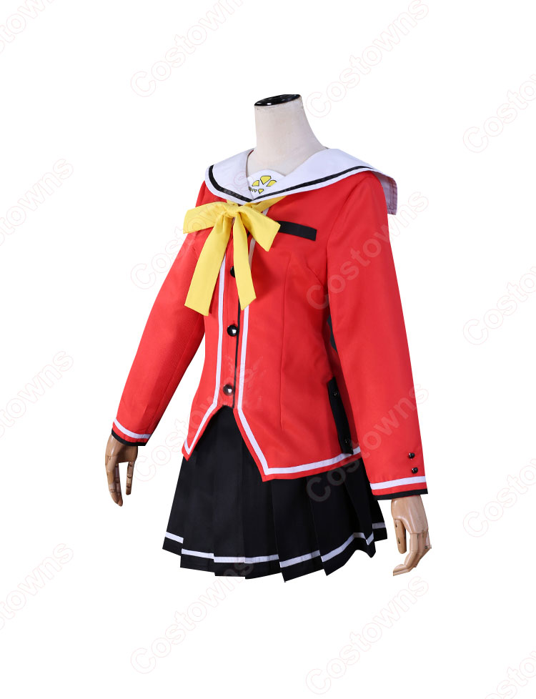 友利奈緒 西森柚咲 美砂 コスプレ衣装 アニメ 『Charlotte』 星ノ海学園 制服 cosplay 仮装 変装-3