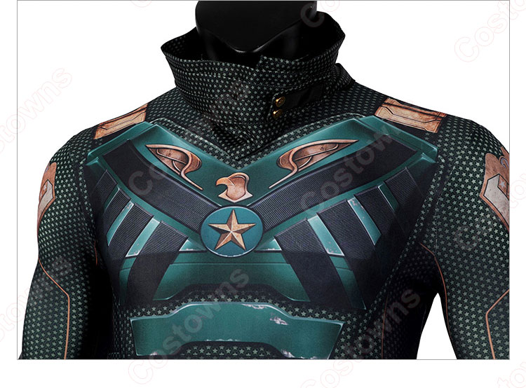 ソルジャー・ボーイ コスプレ衣装 『ザ・ボーイズ』シーズン3 全身タイツ コスプレ 大人用 ハロウィン 仮装 変装-7