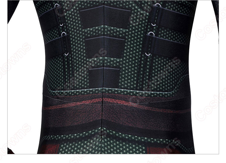 ソルジャー・ボーイ コスプレ衣装 『ザ・ボーイズ』シーズン3 全身タイツ コスプレ 大人用 ハロウィン 仮装 変装-13