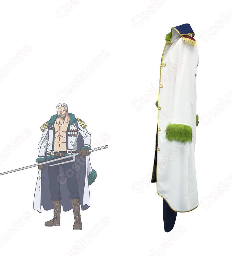 ワンピース スモーカー コスプレ衣装 『ONE PIECE』 白猟のスモーカー 二年後 cosplay 仮装 変装-2
