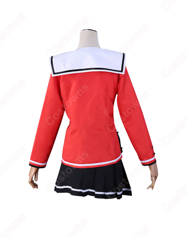 友利奈緒 西森柚咲 美砂 コスプレ衣装 アニメ 『Charlotte』 星ノ海学園 制服 cosplay 仮装 変装-4