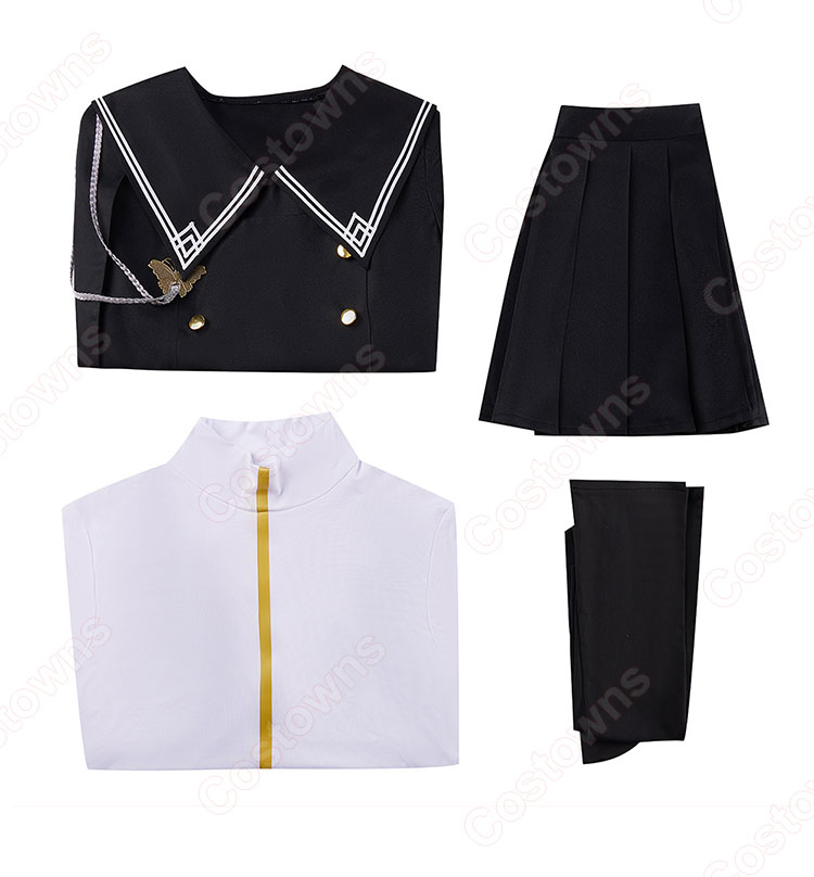 冤罪執行遊戯ユルキル 莇リナ コスプレ衣装-10