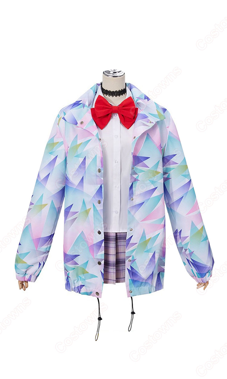 冤罪執行遊戯ユルキル 嗅土かぐら コスプレ衣装-1