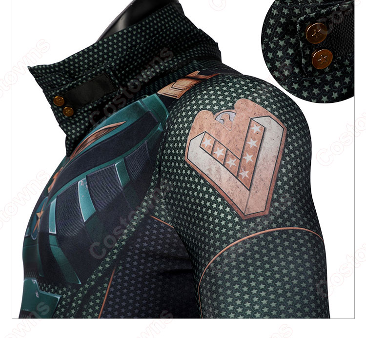 ソルジャー・ボーイ コスプレ衣装 『ザ・ボーイズ』シーズン3 全身タイツ コスプレ 大人用 ハロウィン 仮装 変装-8