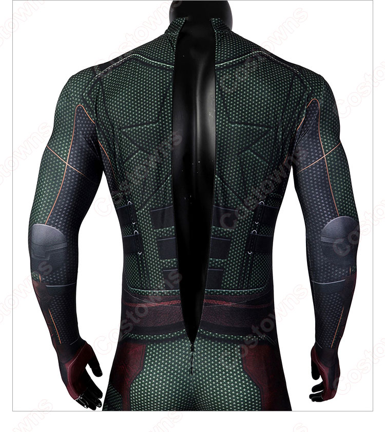 ソルジャー・ボーイ コスプレ衣装 『ザ・ボーイズ』シーズン3 全身タイツ コスプレ 大人用 ハロウィン 仮装 変装-11