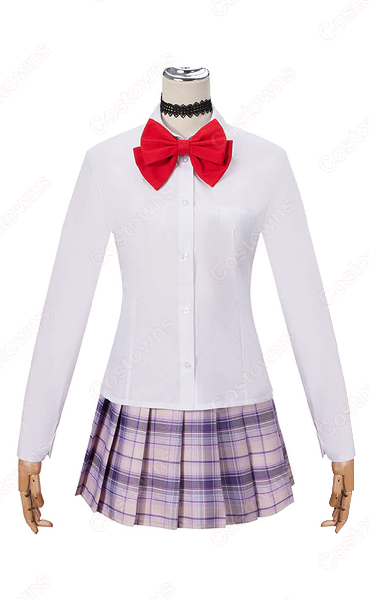 冤罪執行遊戯ユルキル 嗅土かぐら コスプレ衣装-3