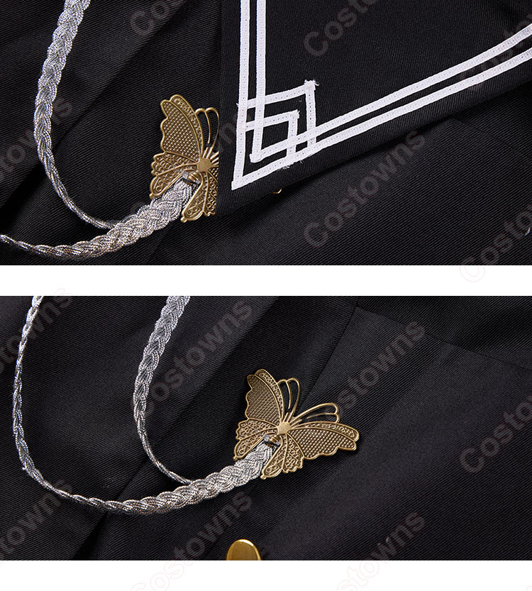 冤罪執行遊戯ユルキル 莇リナ コスプレ衣装-5