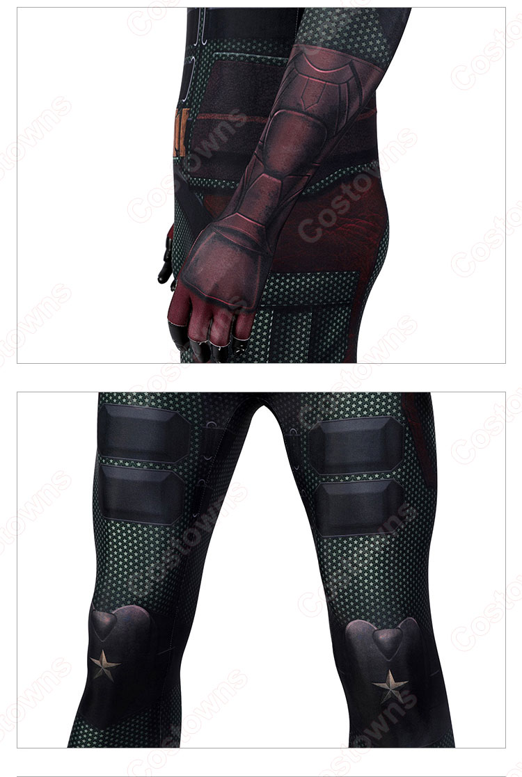 ソルジャー・ボーイ コスプレ衣装 『ザ・ボーイズ』シーズン3 全身タイツ コスプレ 大人用 ハロウィン 仮装 変装-14