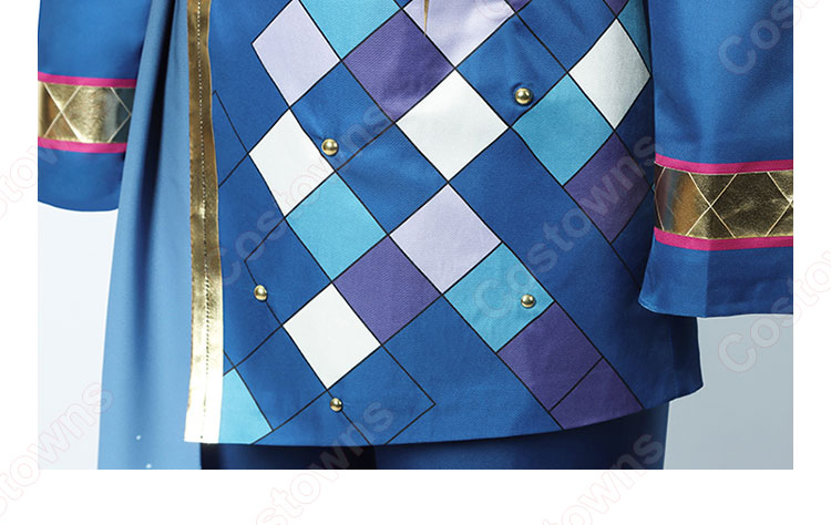 あんスタ! 鳴上嵐 七夕祭衣装 コスプレ衣装 『あんさんぶるスターズ!!』 分断夢ノ咲 希望を架ける七夕祭 七夕と祈る空 cosplay 仮装 変装-9