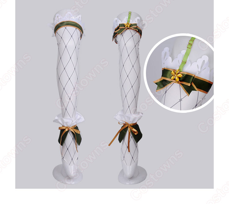 スクフェス 小泉花陽 コスプレ衣装 『ラブライブ！ スクールアイドルフェスティバル』 フラワーブーケ編 お散歩デート 覚醒後 cosplay 仮装 変装-4