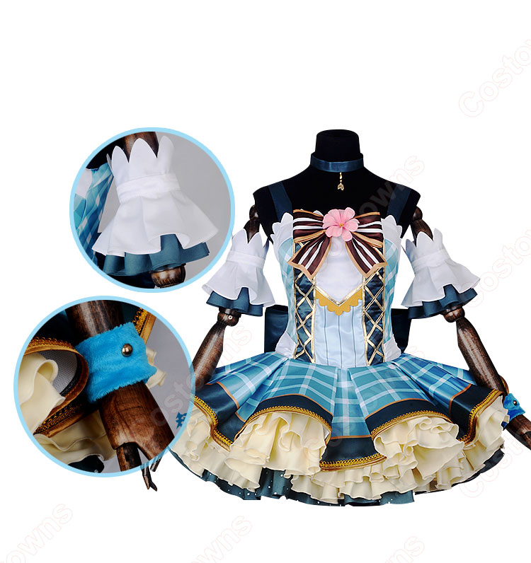 スクフェス 絢瀬絵里 コスプレ衣装 『ラブライブ! スクールアイドルフェスティバル』 フラワーブーケ編 春のデート服 覚醒後 cosplay 仮装 変装-1