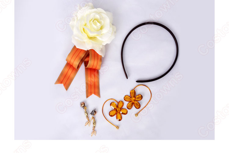 スクフェス 高坂穂乃果 コスプレ衣装 『ラブライブ! スクールアイドルフェスティバル』 フラワーブーケ編 今年最後のいちご大福 覚醒後 cosplay 仮装 変装-3