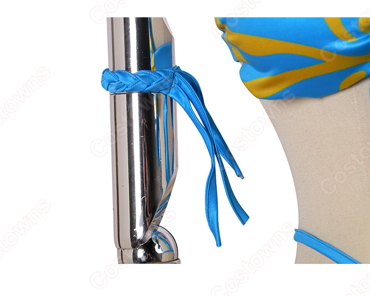 水着春麗 コスプレ衣装 『ストリートファイター』 スイムスーツ ver cosplay 仮装 変装-7