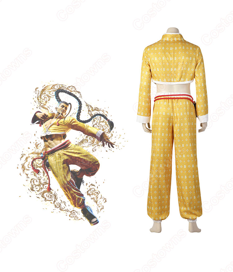 ストリートファイター ジェイミー コスプレ衣装 格闘ゲーム 『STREET FIGHTER 6(ストリートファイター6)』 中華街のトラブルバスター cosplay 仮装 変装-5