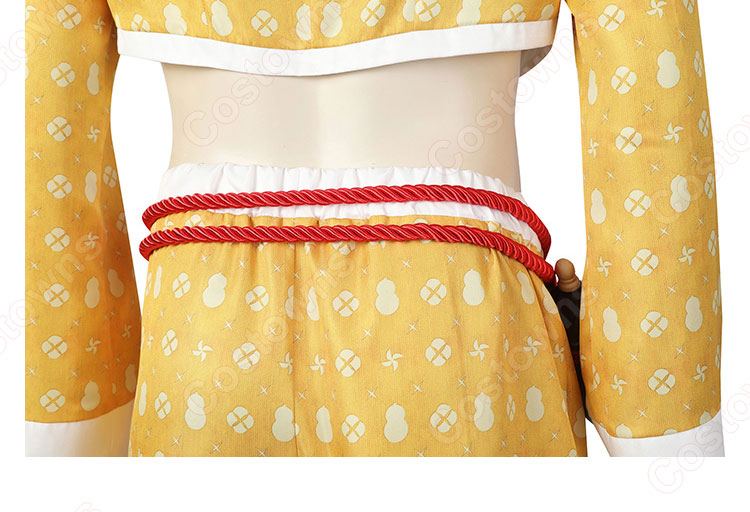 ストリートファイター ジェイミー コスプレ衣装 格闘ゲーム 『STREET FIGHTER 6(ストリートファイター6)』 中華街のトラブルバスター cosplay 仮装 変装-9