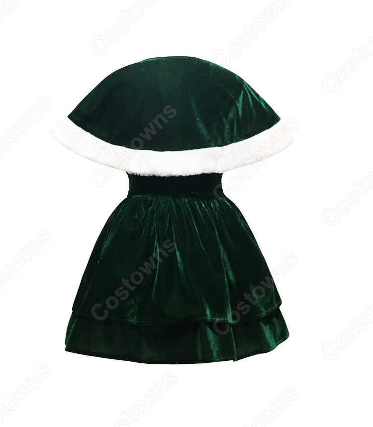 クリスマス 衣装 緑 クリスマスツリー コスプレ クリスマス テーマパーティー衣装 大人用-4