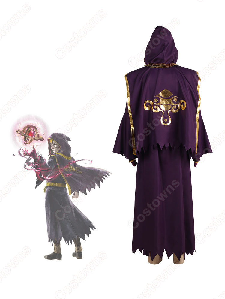 アストル コスプレ衣装 『ゼルダ無双 厄災の黙示録』 厄災ガノンの信奉者 占い師 cosplay 仮装 変装 - Costowns