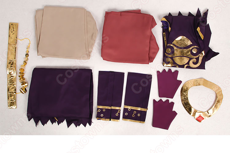 アストル コスプレ衣装 『ゼルダ無双 厄災の黙示録』 厄災ガノンの信奉者 占い師 cosplay 仮装 変装-7