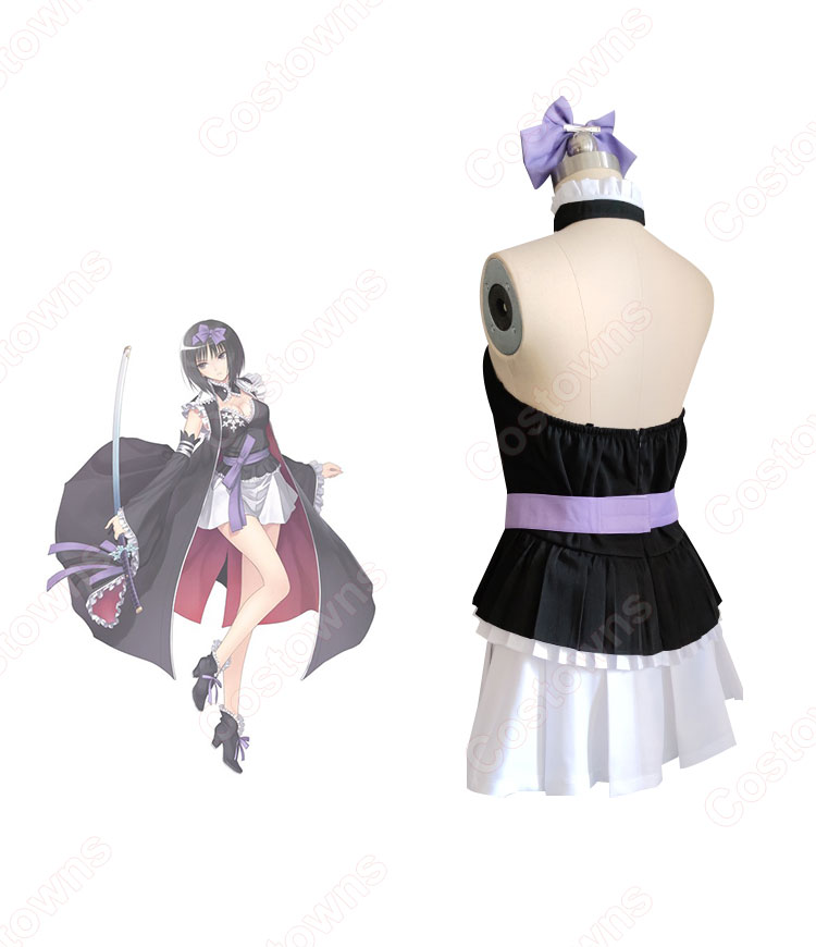 シャイニング・ブレイド ユキヒメ コスプレ衣装 霊刀・雪姫 白刃の精霊 cosplay 仮装 変装-5