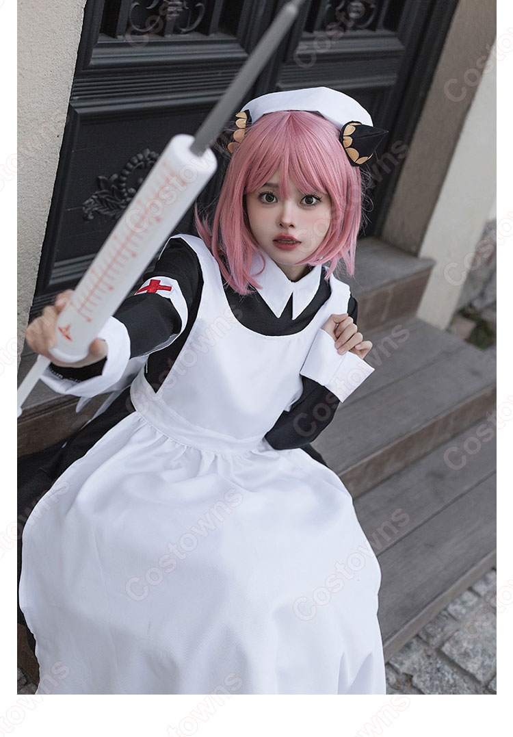 アーニャ・フォージャー ナース服 コスプレ衣装 『SPY×FAMILY』cosplay 仮装 変装-4