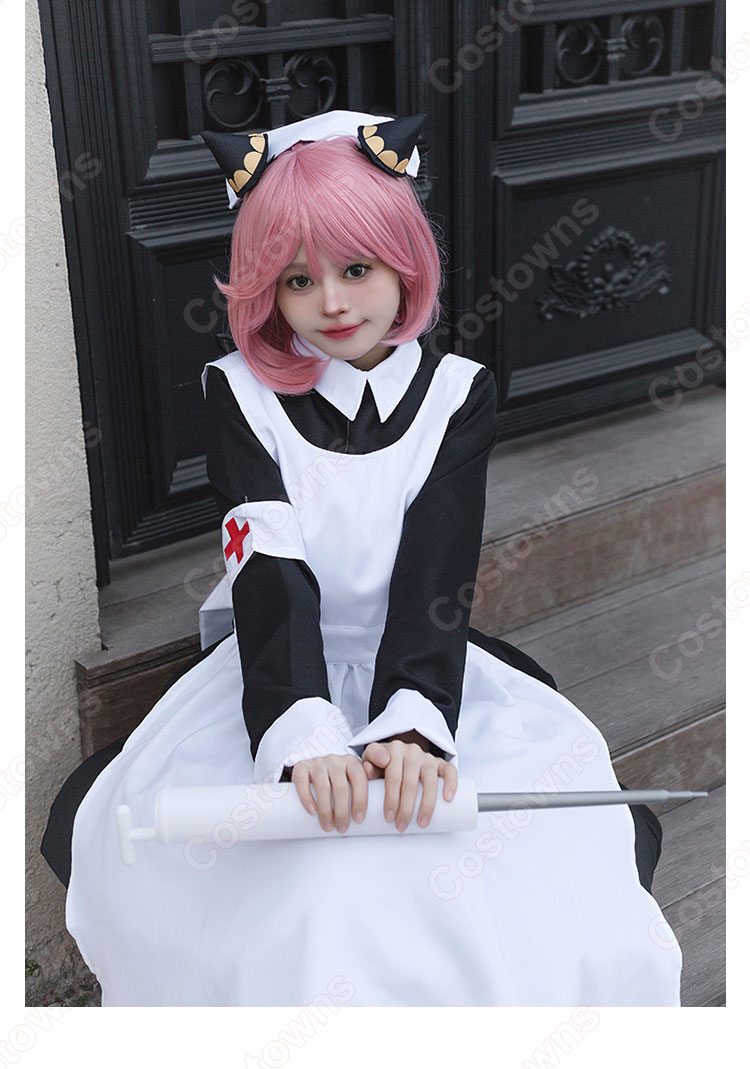 アーニャ・フォージャー ナース服 コスプレ衣装 『SPY×FAMILY』cosplay 仮装 変装-3