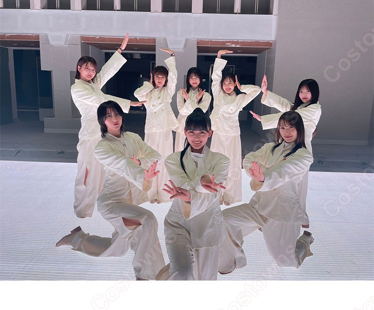 櫻坂46 「摩擦係数」 コスプレ衣装 『As you know?』 MV衣装 ダンス服 アイドル制服-1