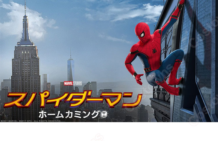 新スパイダーマン コスプレ衣装 『スパイダーマン: ホームカミング』 ピーター・パーカー cosplay 仮装 変装-1