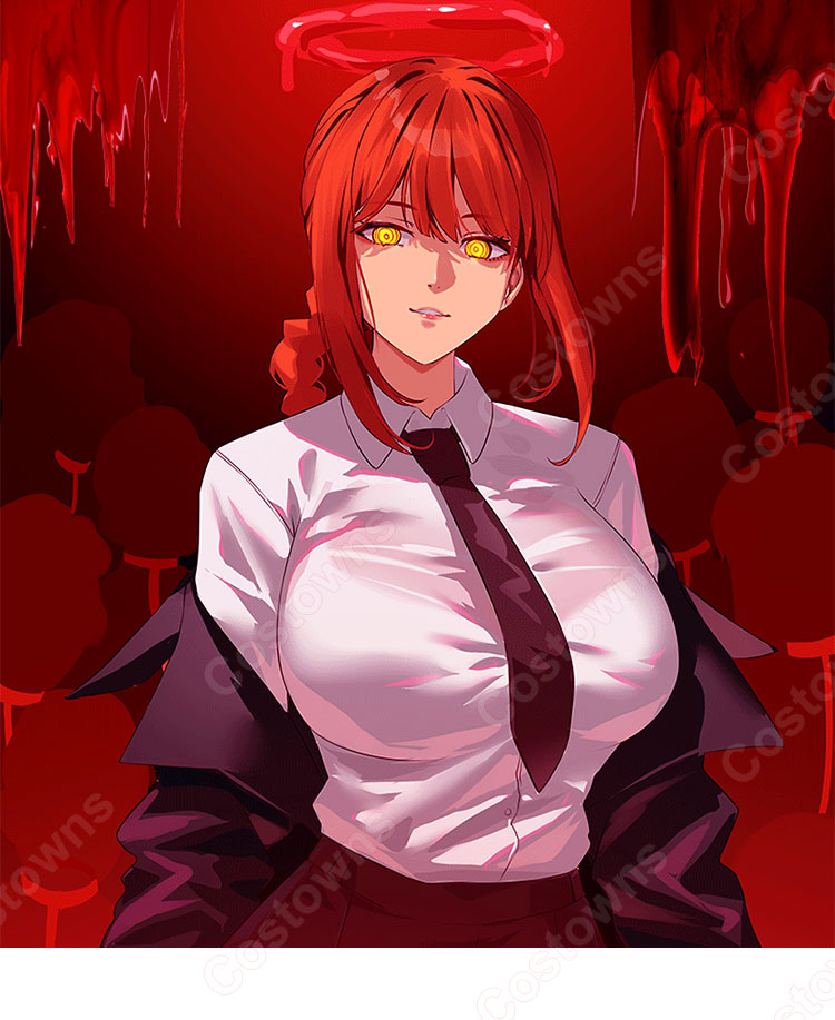 チェンソーマン マキマ コスプレ衣装-1