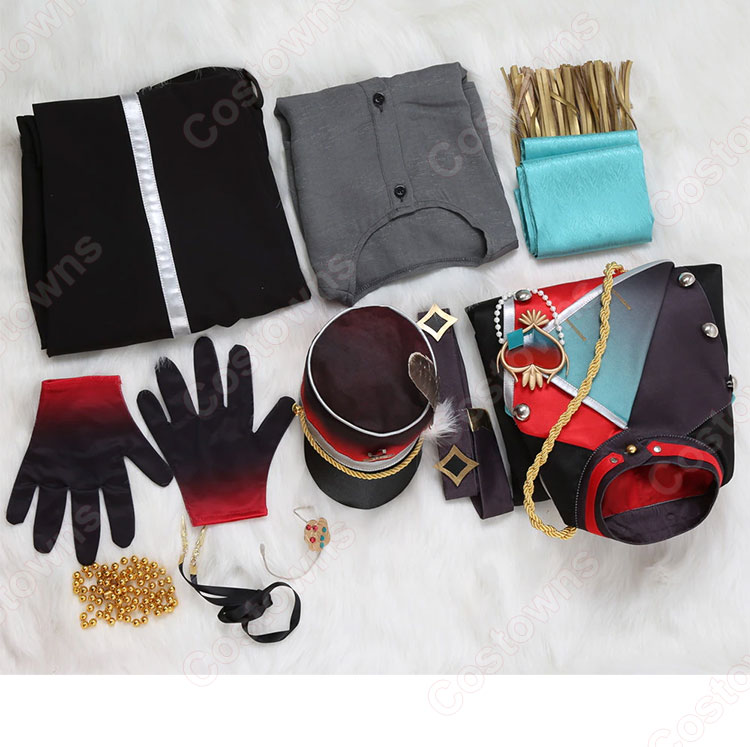 あんスタ 天城一彩 白鳥藍良 礼瀬マヨイ 風早巽 トランプ衣装 コスプレ衣装 『あんさんぶるスターズ!!』 ALKALOID Fantasy♠トランプ in UNDERLAND cosplay 仮装 変装-13