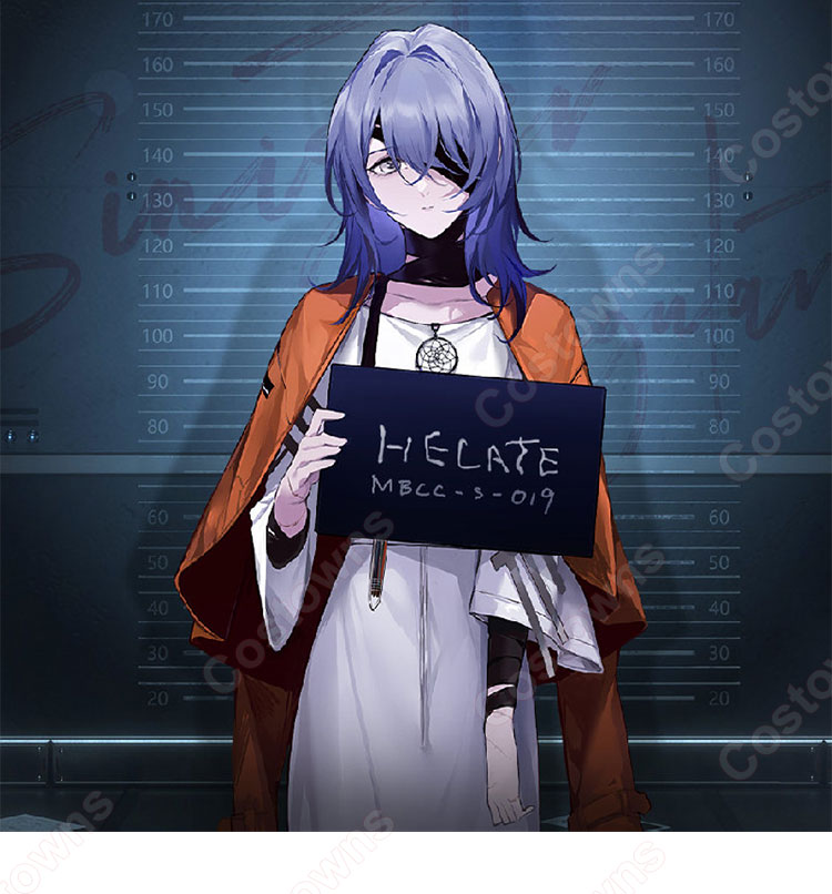 無期迷途 孤島 ヘカテー コスプレウィッグ-1