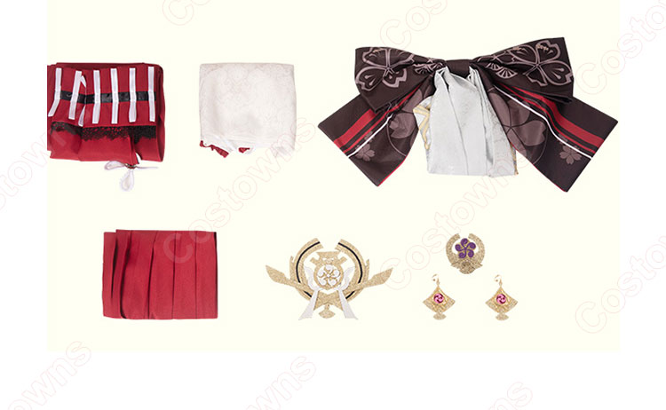 八重神子 櫻舞万雷 コスプレ衣装 『原神×SWEETS PARADISE -櫻舞万雷-』 cosplay 仮装 変装-8