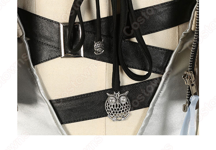 無期迷途 ハクイツ コスプレ衣装 幽霊会社「白記事務所」 社長 cosplay 仮装 変装-8