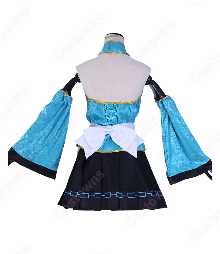 リゼロ レム チャイナメイド コスプレ衣装 『Re:ゼロから始める異世界生活』 メイド服 cosplay 仮装 変装-3