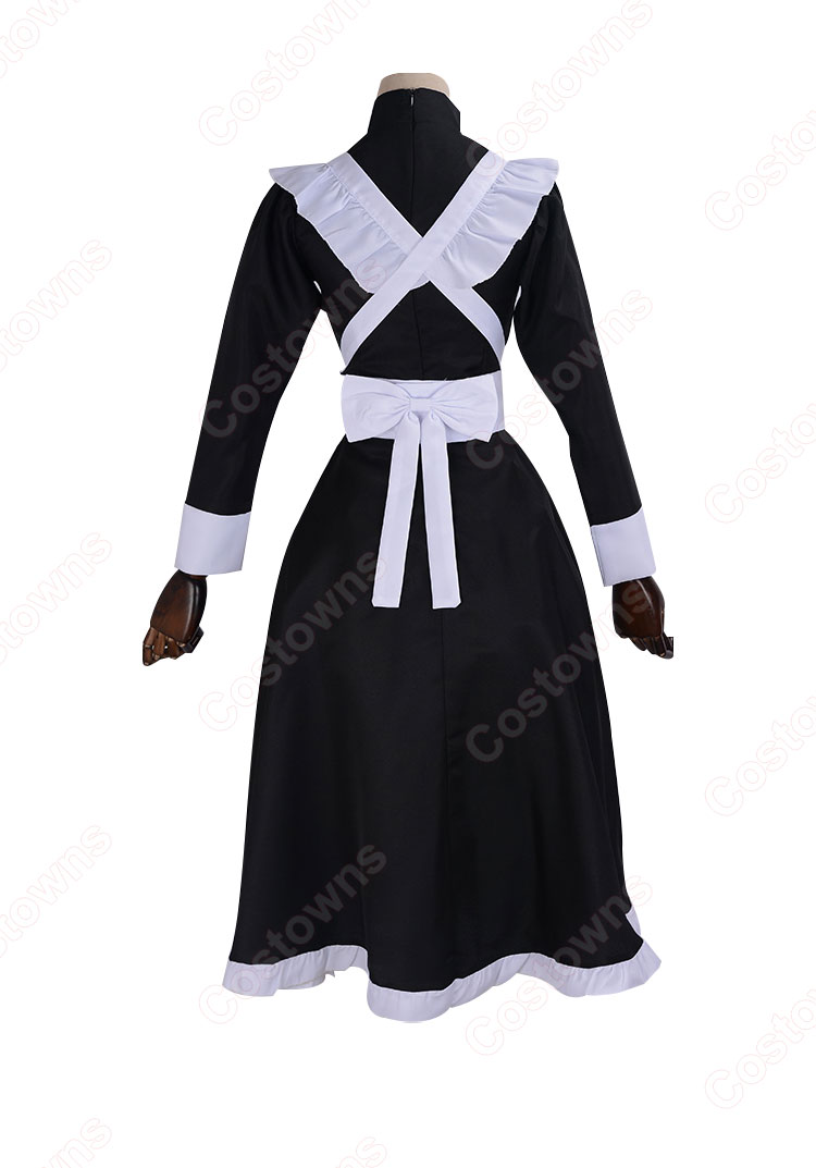 海島千本 メイド コスプレ衣装-5