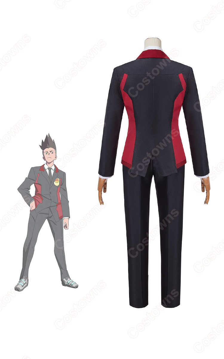 サイバーパンク: エッジランナーズ デイビッド 制服 コスプレ衣装 主人公 デイヴィッド・マルティネス スーツ cosplay 仮装 変装-2